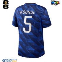 Moški Nogometni dresi Francija Jules Kounde #5 Domači SP 2026 Kratek Rokav